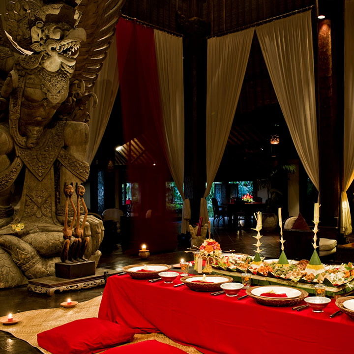Garuda Megibung Dining Experience at Hotel Tugu Bali