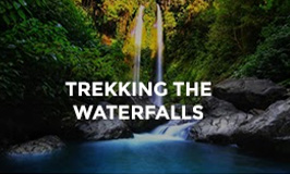 Trekking the Waterfalls Hotel Tugu Lombok