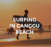 Activities Surfing in Canggu at Hotel Tugu Bali